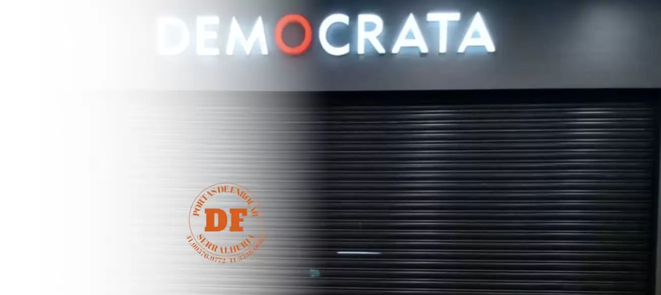 PORTAS DE ENROLAR AUTOMÁTICA E MANUAIS